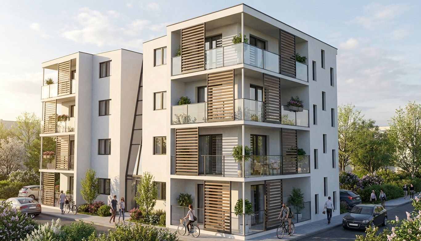 Rendu 3D photoréaliste haute définition généré par l'IA Klysia